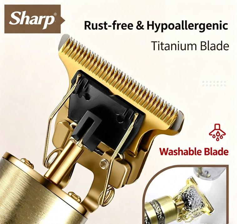 Electric Hair Clipper for Barbershop  Oil Hair Sculpting Electric Haircut Machine, Men's Haircutting Shaver, Bald Head Trimmer