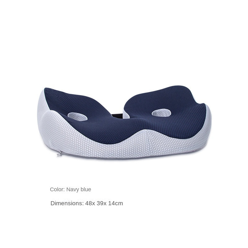 Breathable seat cushion thick memory foam cushion for long hours in the office