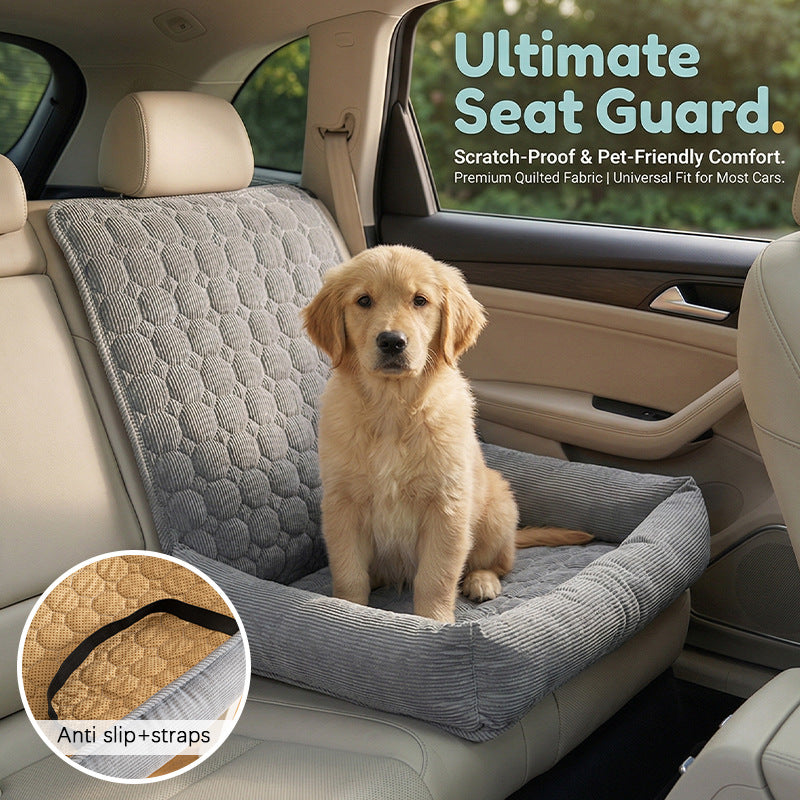 Cross-border Special Car Pet Mat Dog Bed Non-slip Front Passenger and Rear Seat Pad for Cats and Dogs