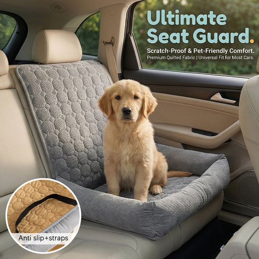 Cross-border Special Car Pet Mat Dog Bed Non-slip Front Passenger and Rear Seat Pad for Cats and Dogs