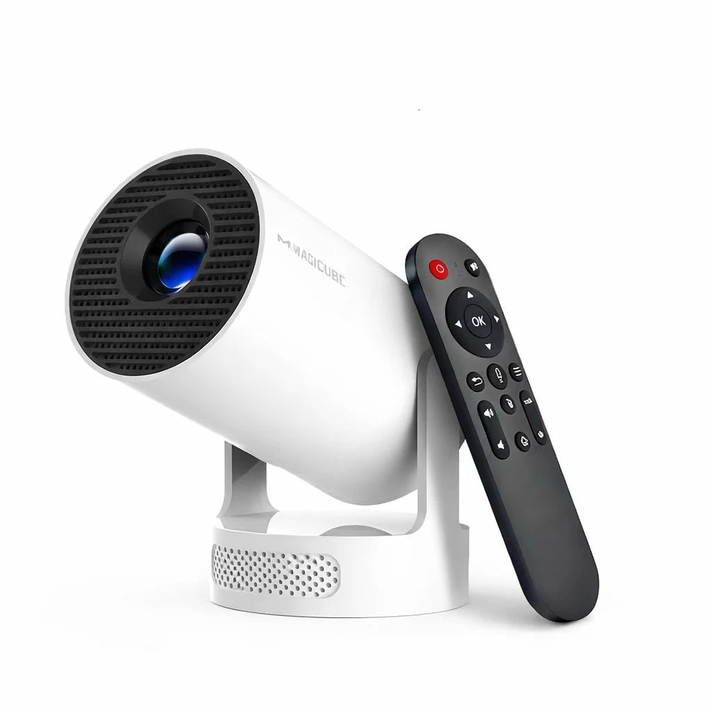 Magcubic HY300 Pro + Projector 8K 720P With 5W Speaker Android 14 8000 Lumens WiFi 6 BT5.4 Outdoor Video Home Theater Projector