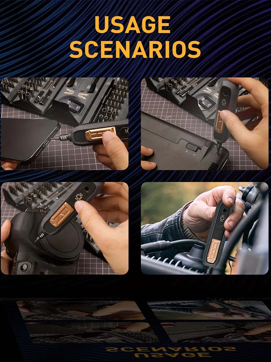 180 in 1 Precision Manual  Multifunctional Screwdriver Set Magnetic Phillips Bits Mobile iPhone & PC & Glasses Repair Tool Gift